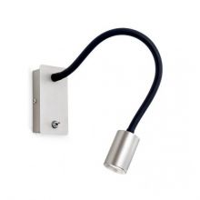 Kurt kinkiet reflektor 5W LED 3000K 230V satynowy chrom